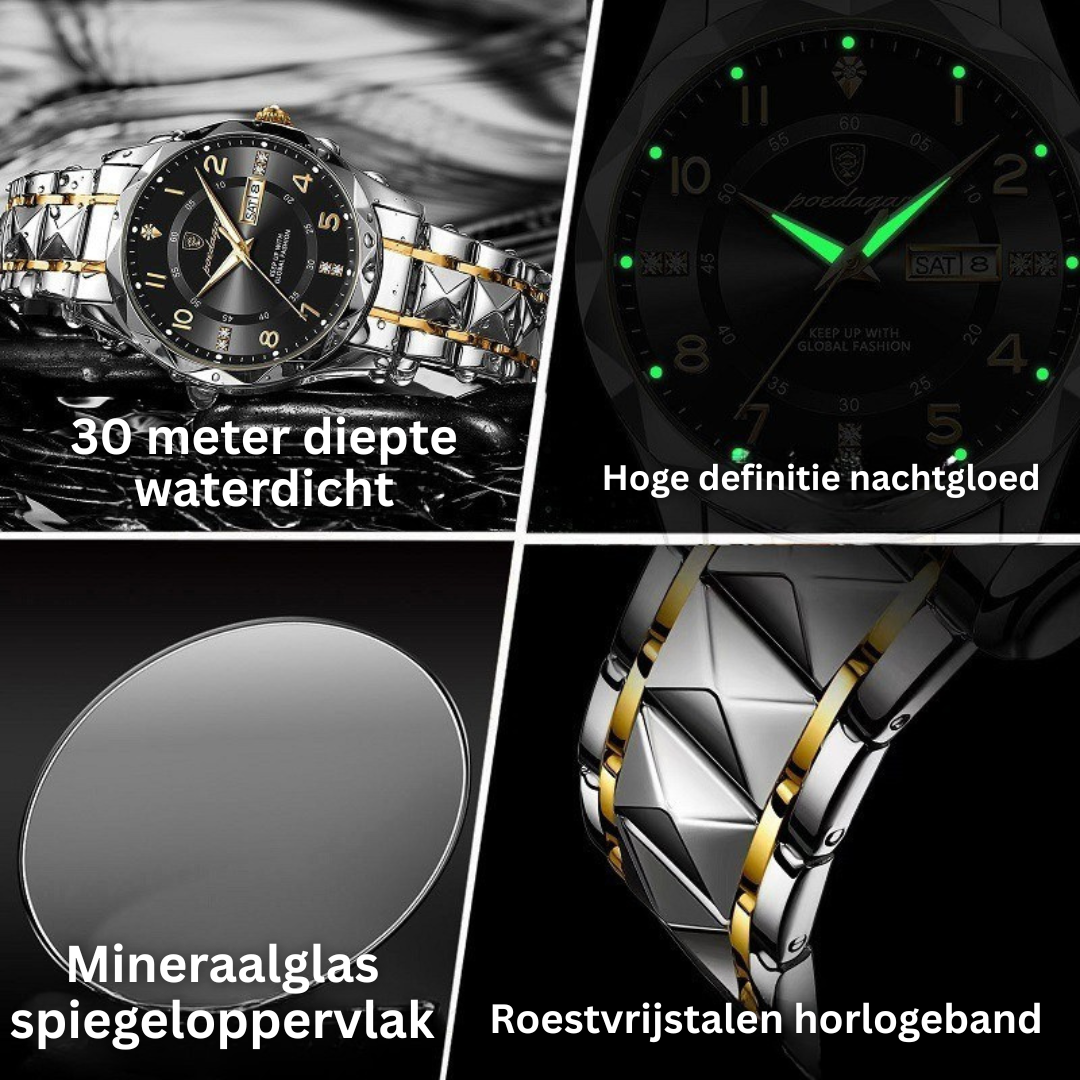AquaChrono™ Max – Duurzaam & Stijlvol Herenhorloge