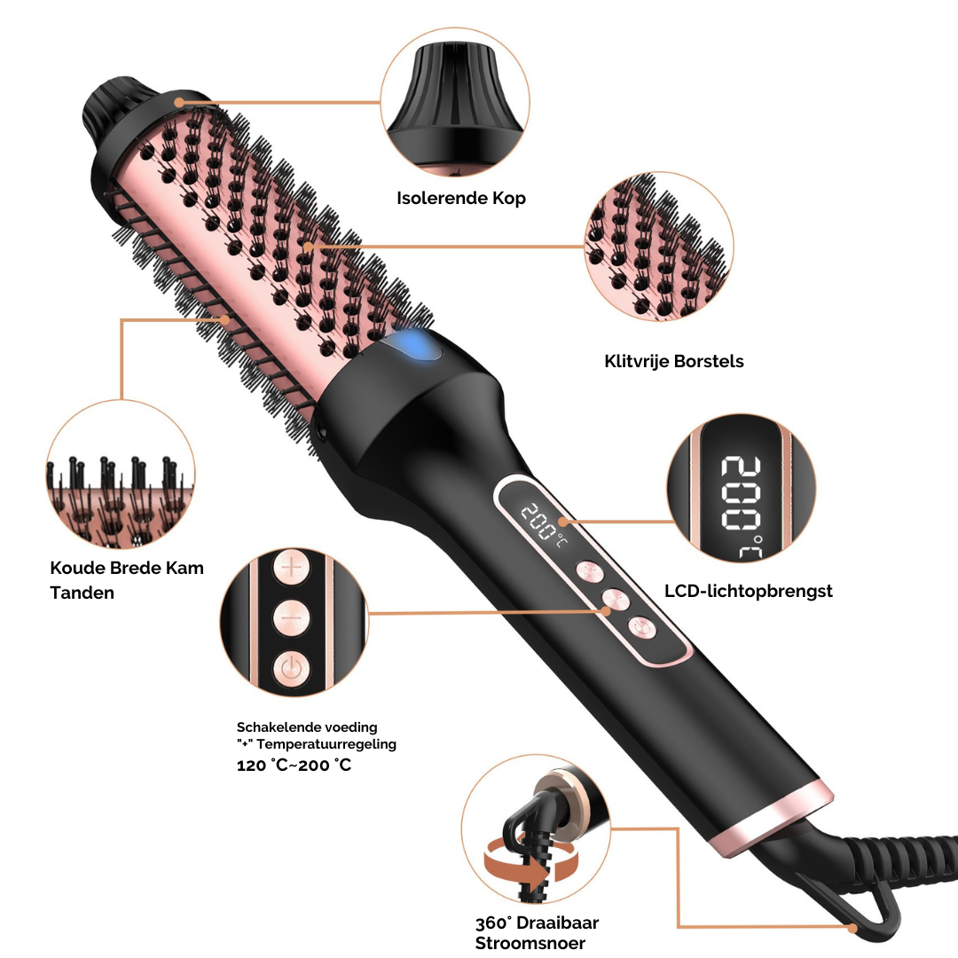 GlowBrush 3-in-1 Haarstijler