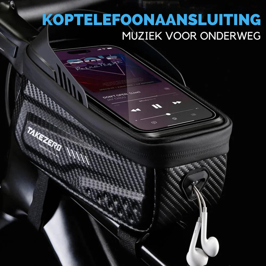 RideGuard™ Pro – Waterdichte Telefoontas voor Fiets met Touchscreen