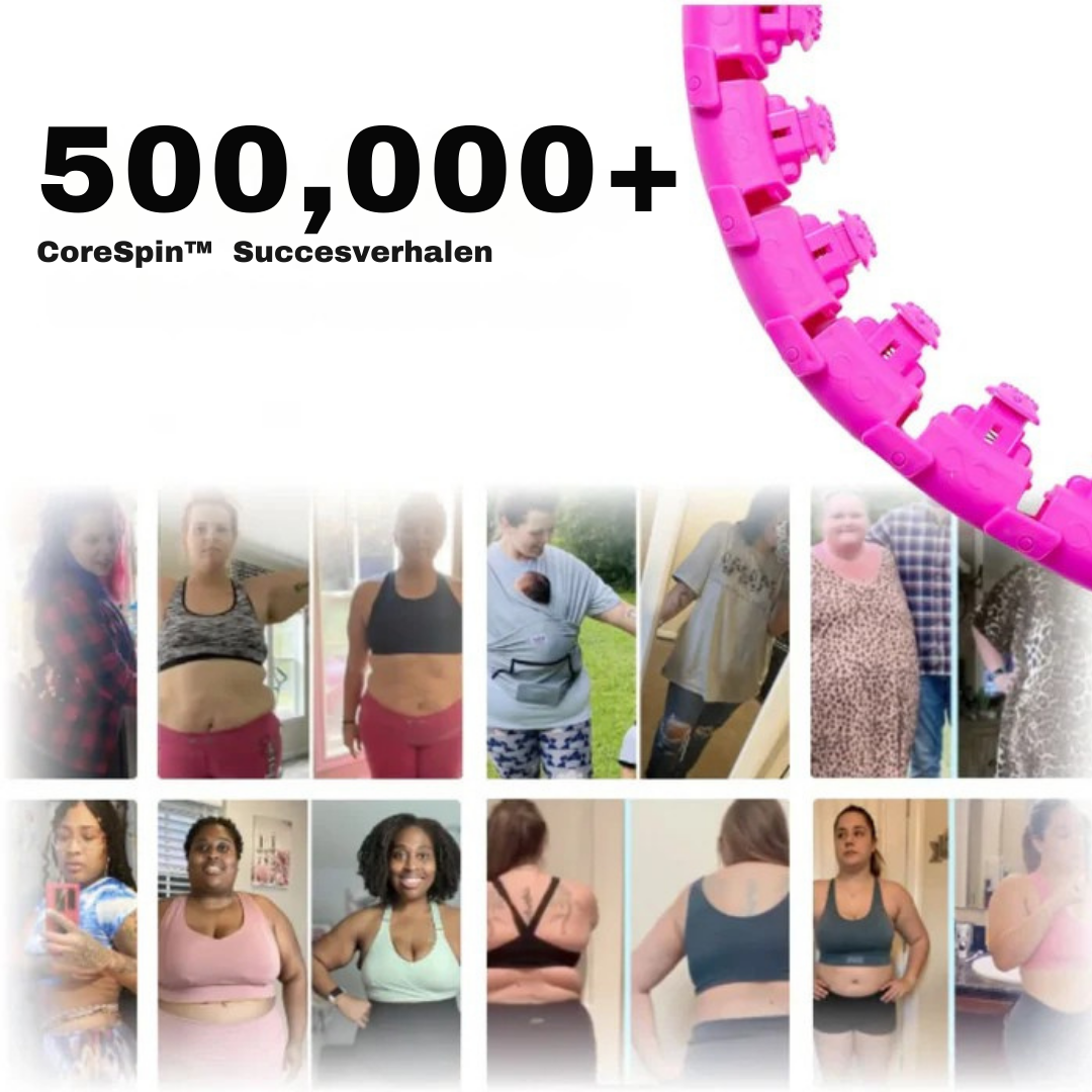CoreSpin™ Pro – Verstelbare Fitness Hoepel met Gewicht