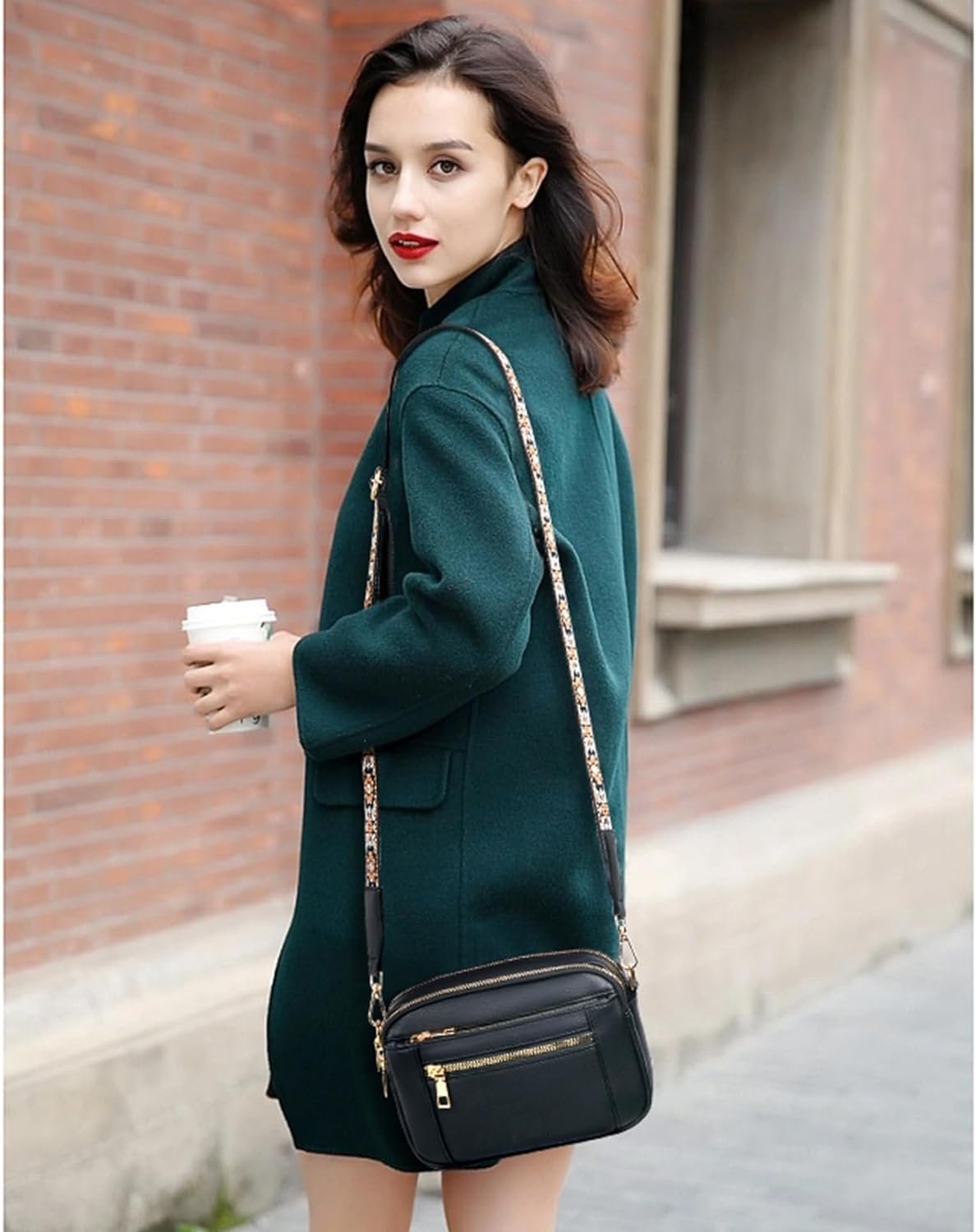 Frondo Quilted Crossbody Schoudertas