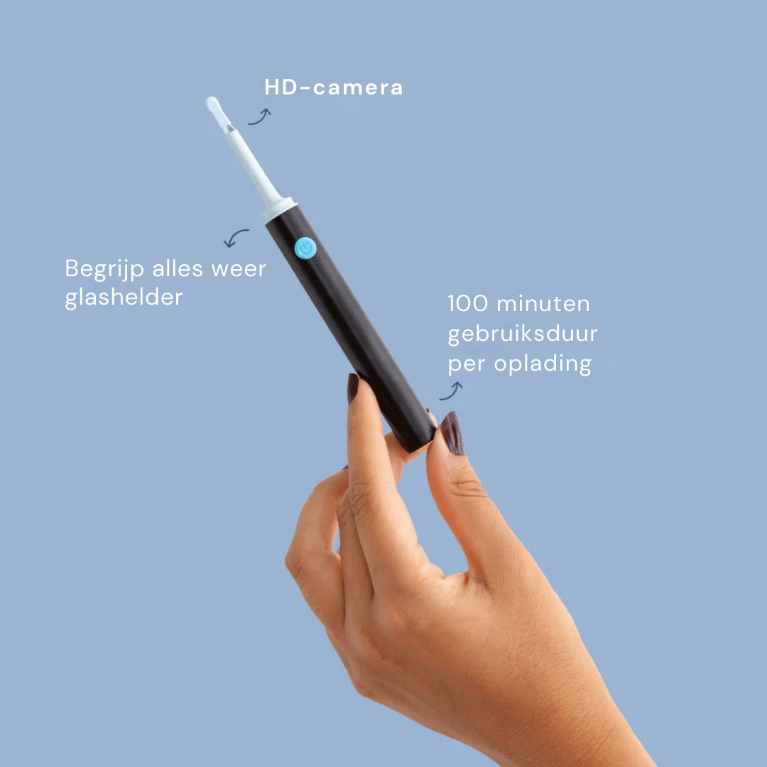 EarView™ Pro – Oorreiniger met HD-Camera & LED-Verlichting