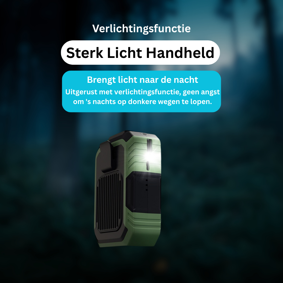 BreezePro™ Werkventilator – Krachtige & Stille Koeling