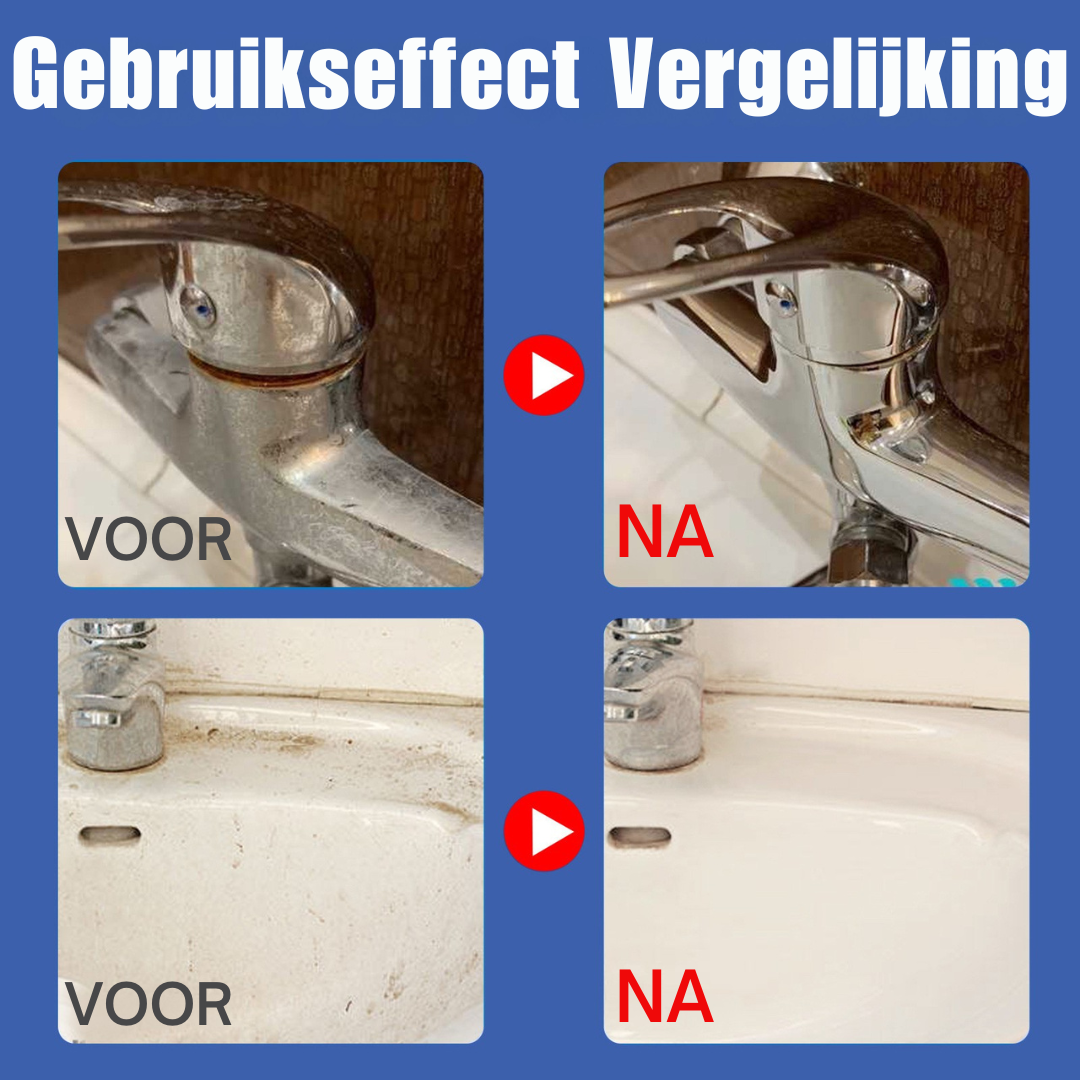 BathFoam™ DeepClean – Schuimreiniger voor Tegels, Glas & Kranen