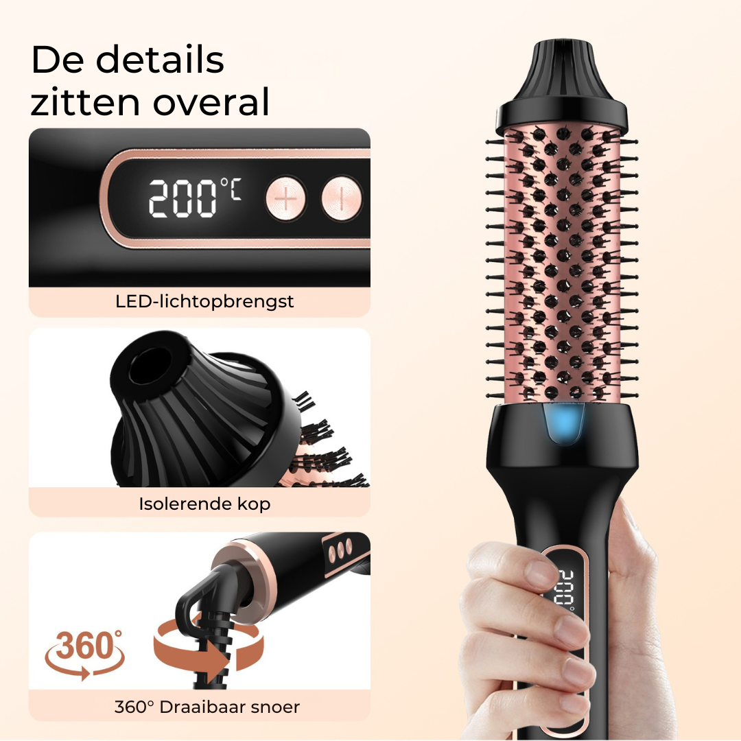 GlowBrush 3-in-1 Haarstijler