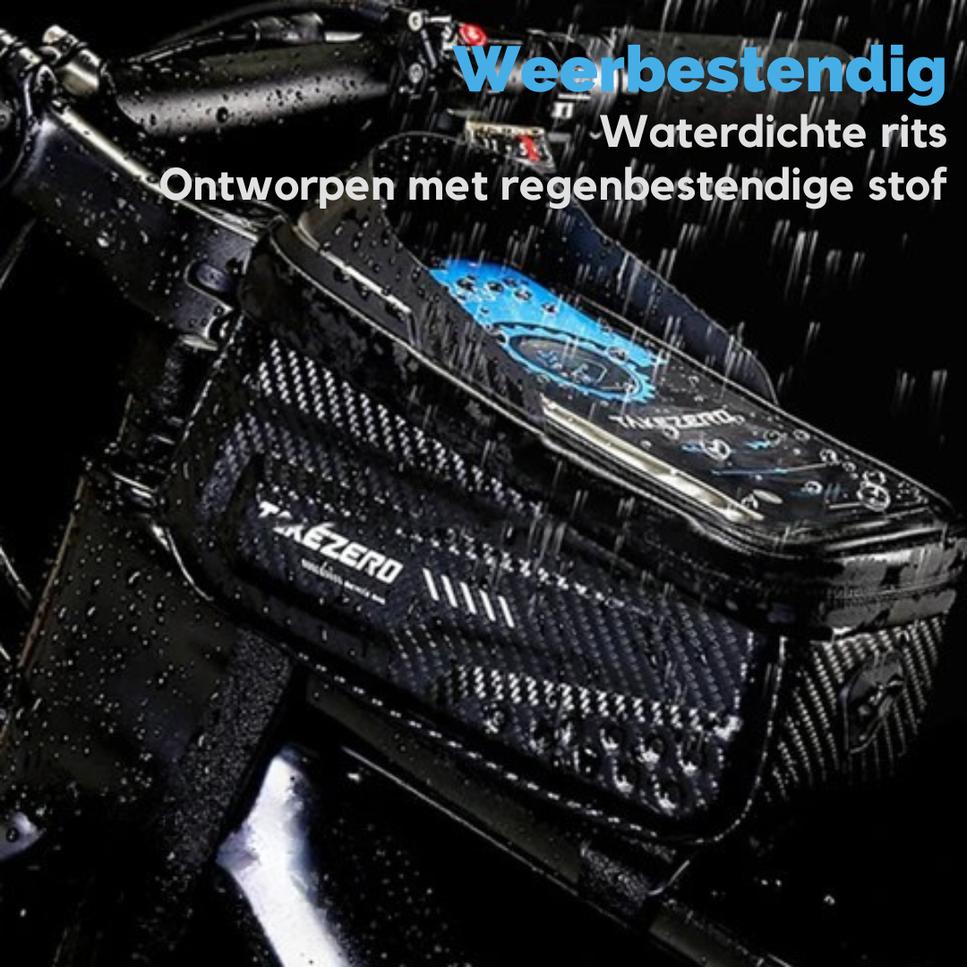 RideGuard™ Pro – Waterdichte Telefoontas voor Fiets met Touchscreen