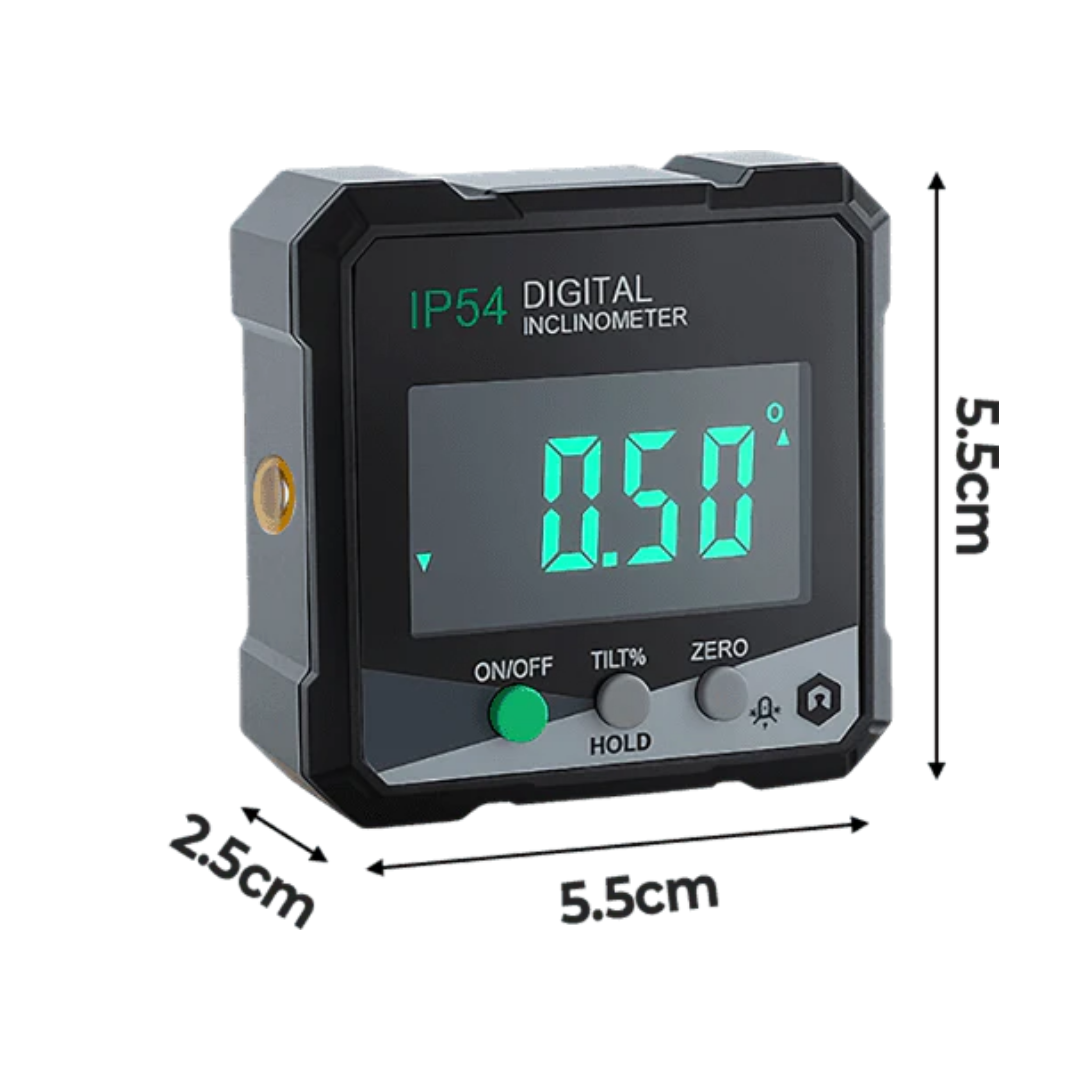 AngleLevel™ Max – LCD Waterpas met Precisie Meting