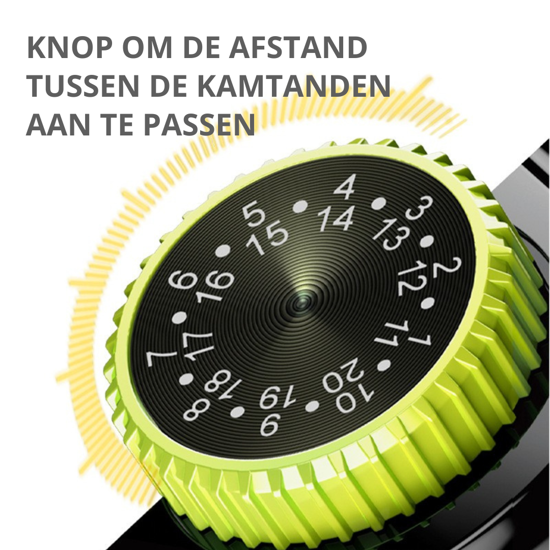 TrimVac™ Pro – Baardtrimmer met Ingebouwd Vacuümsysteem