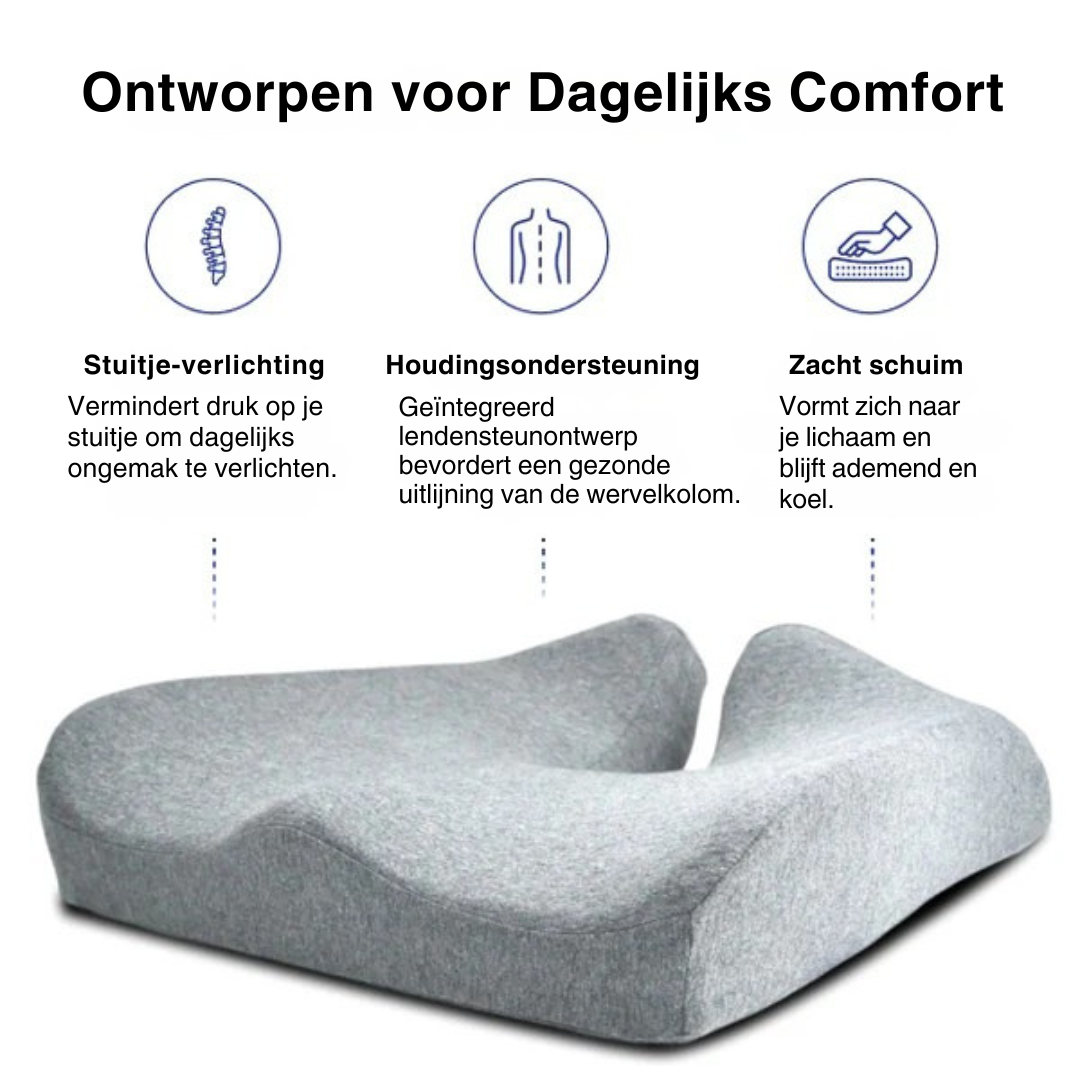 ComfortCurve Duo Zitkussen