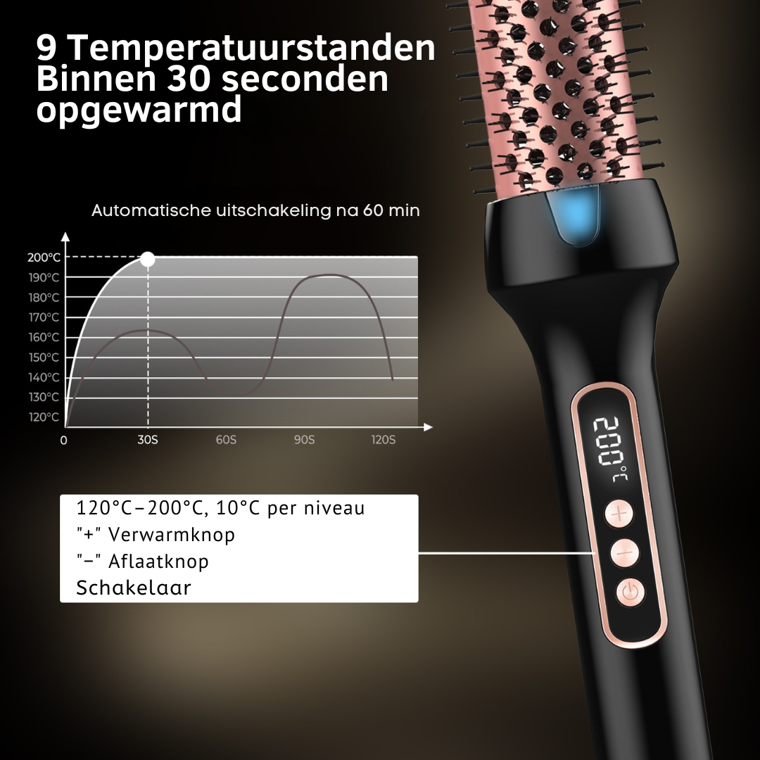 GlowBrush 3-in-1 Haarstijler