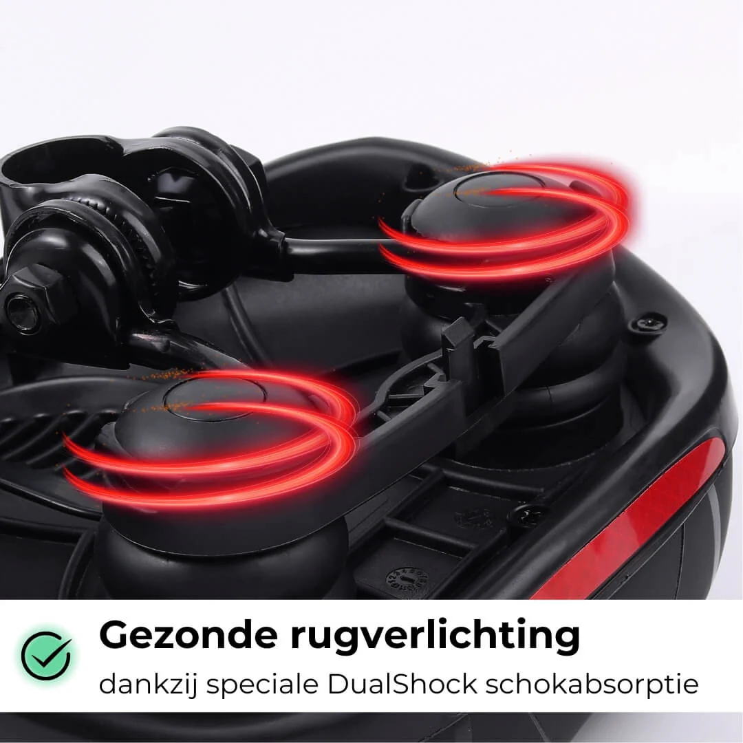 RideComfort™ Max – Schokabsorberend & Zacht Universeel Zadel