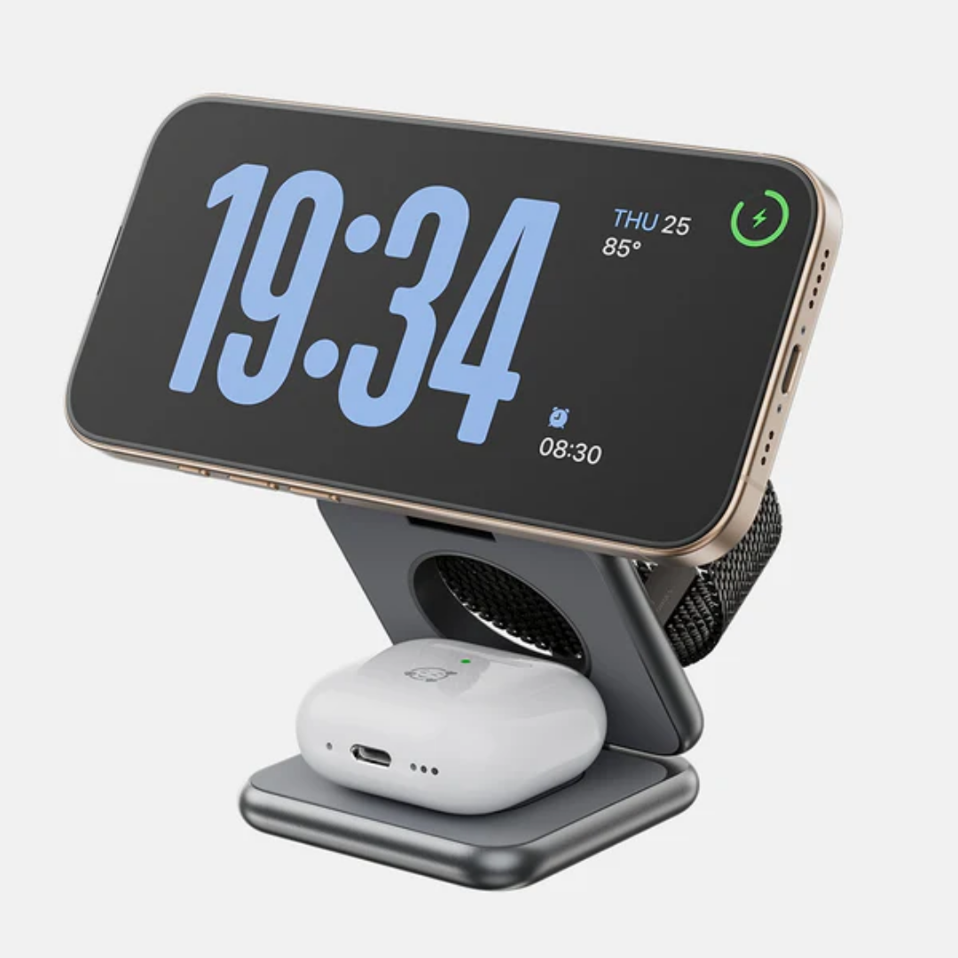 ChargeStand™ Pro – Snelle & Draadloze Oplaadstandaard