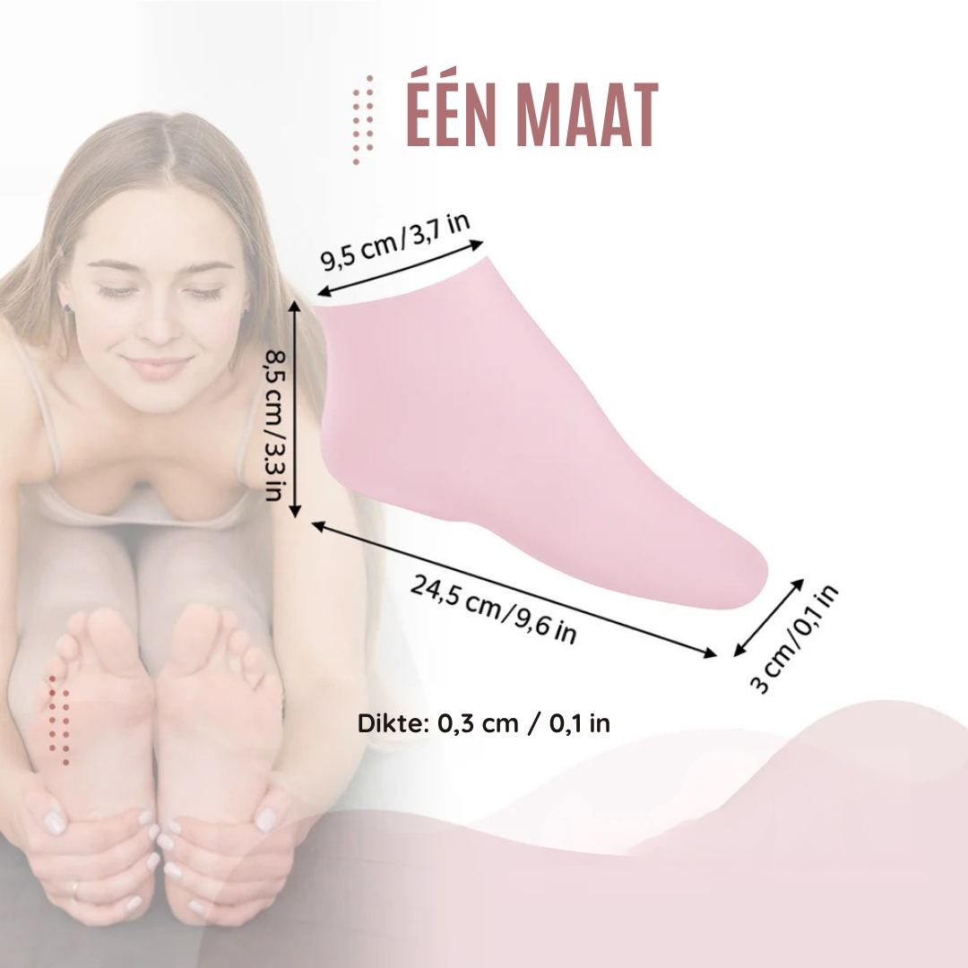 SoftStep™ Pro – Hydraterende Verzorgingssokken voor Zachte Voeten