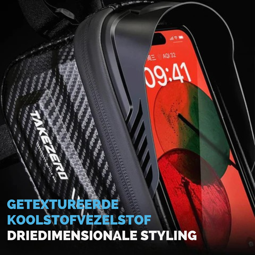 RideGuard™ Pro – Waterdichte Telefoontas voor Fiets met Touchscreen