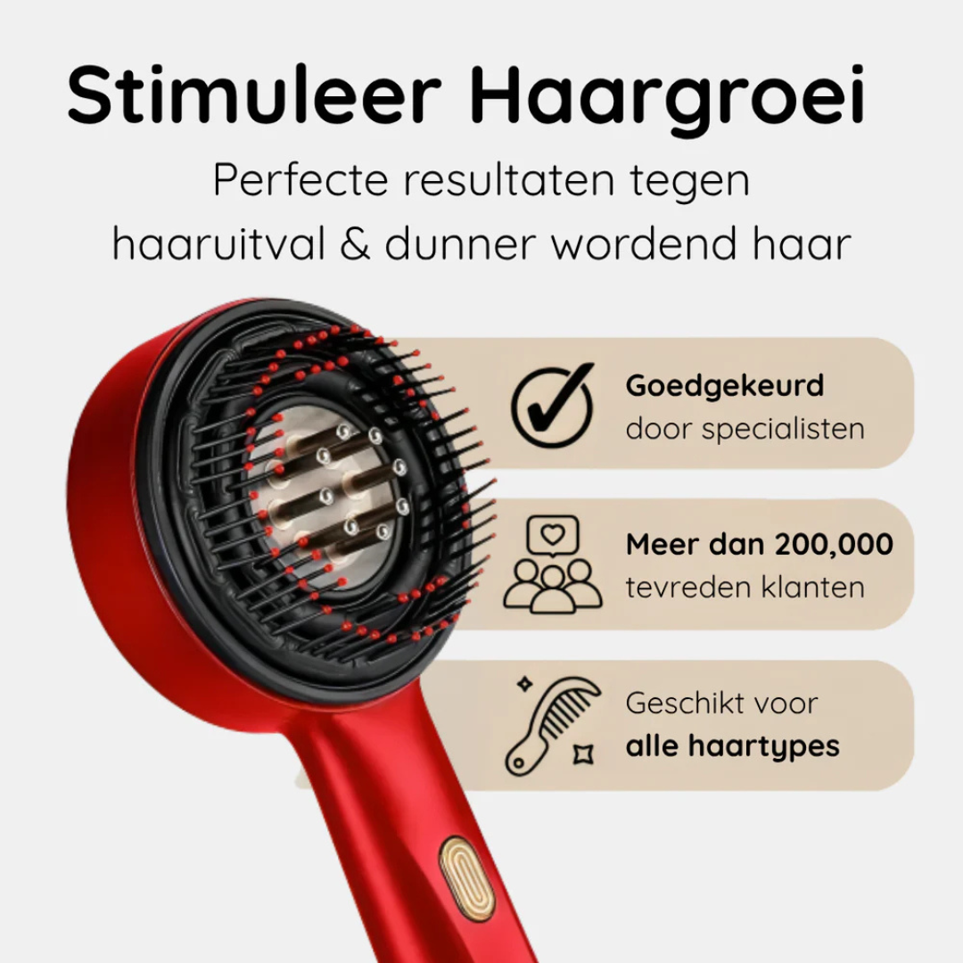 GrowScalp™ Pro – Scalp Massager & Borstel voor Sterker & Voller Haar