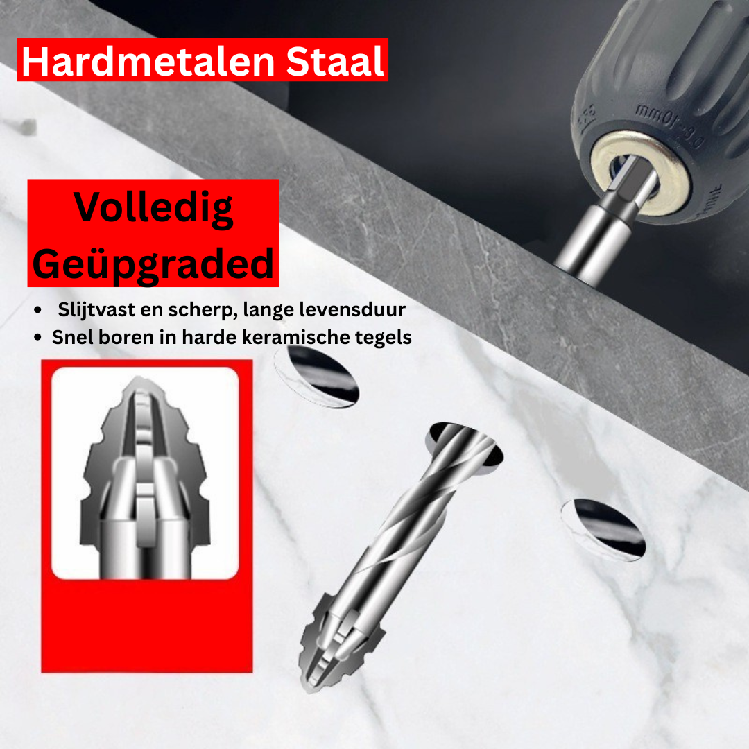 DrillEase™ Pro – Universele & Slijtvaste Boorbits