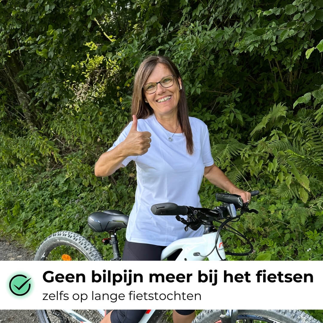 RideComfort™ Max – Schokabsorberend & Zacht Universeel Zadel