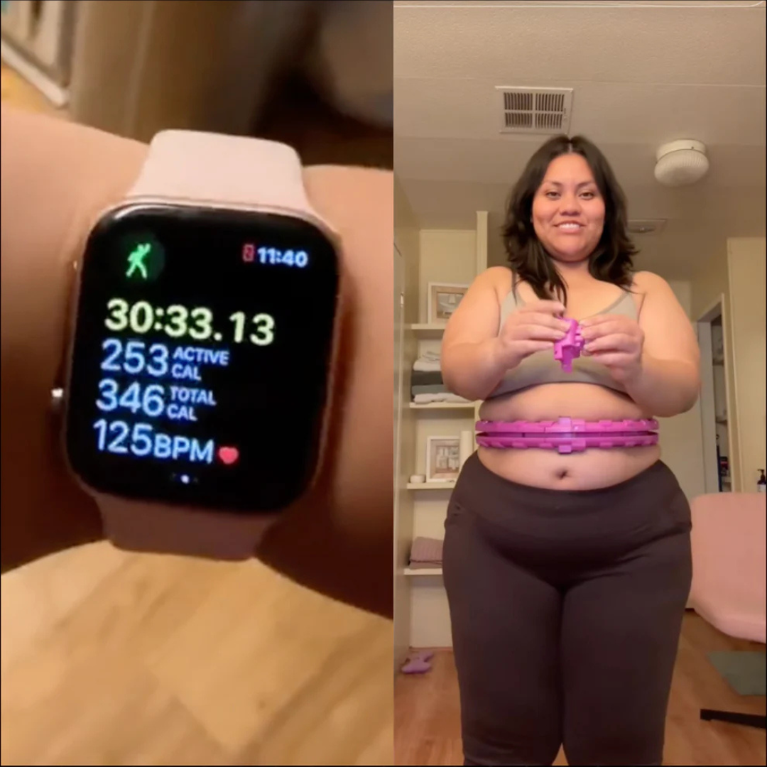 CoreSpin™ Pro – Verstelbare Fitness Hoepel met Gewicht