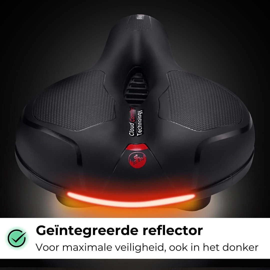 RideComfort™ Max – Schokabsorberend & Zacht Universeel Zadel