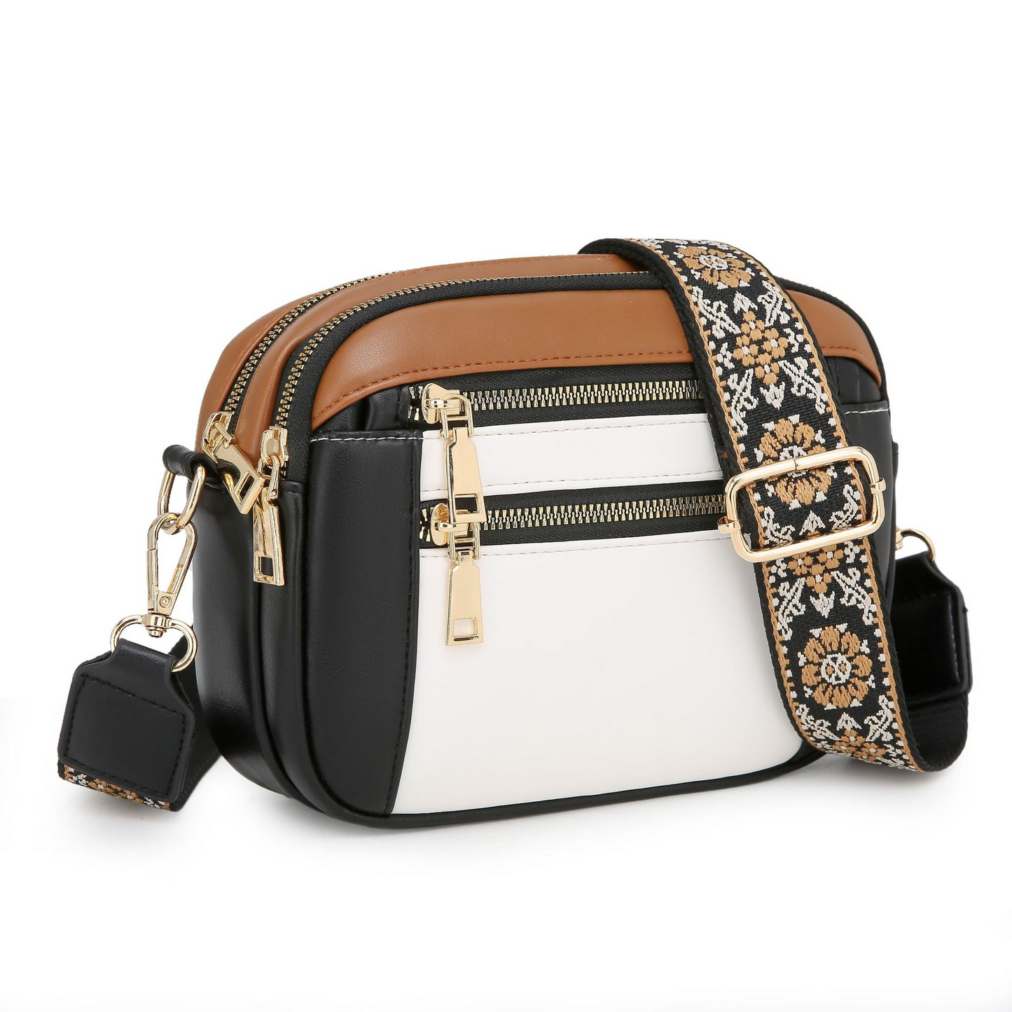 Frondo Quilted Crossbody Schoudertas