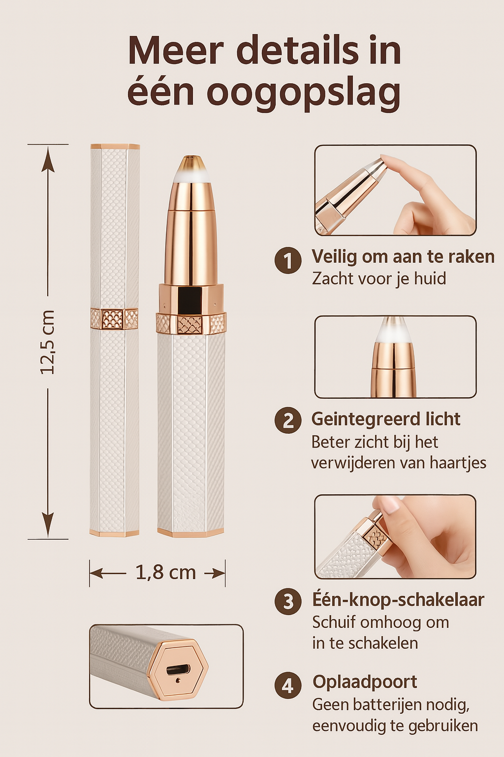 Frondo SilkEaze™ 4-in-1 Precision Trimmer