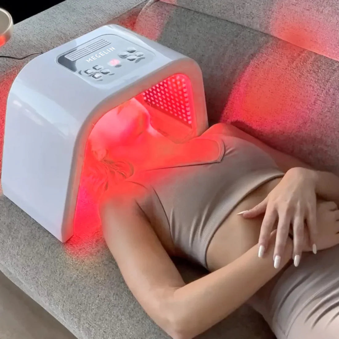 DermaGlow™ Pro – LED Lichttherapie voor Huidverjonging & Herstel