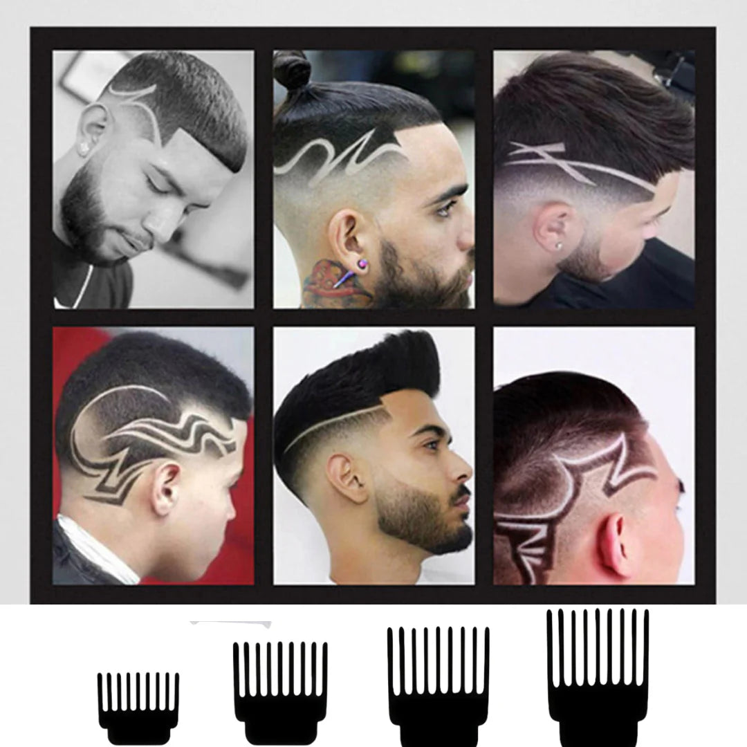 CutMaster™ Pro – Krachtige & Stille Draadloze Hair Clipper