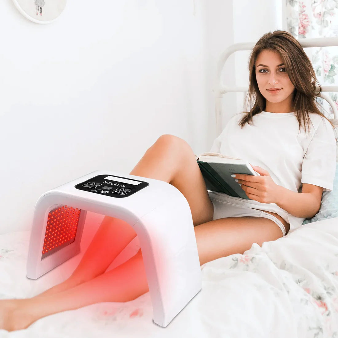 DermaGlow™ Pro – LED Lichttherapie voor Huidverjonging & Herstel
