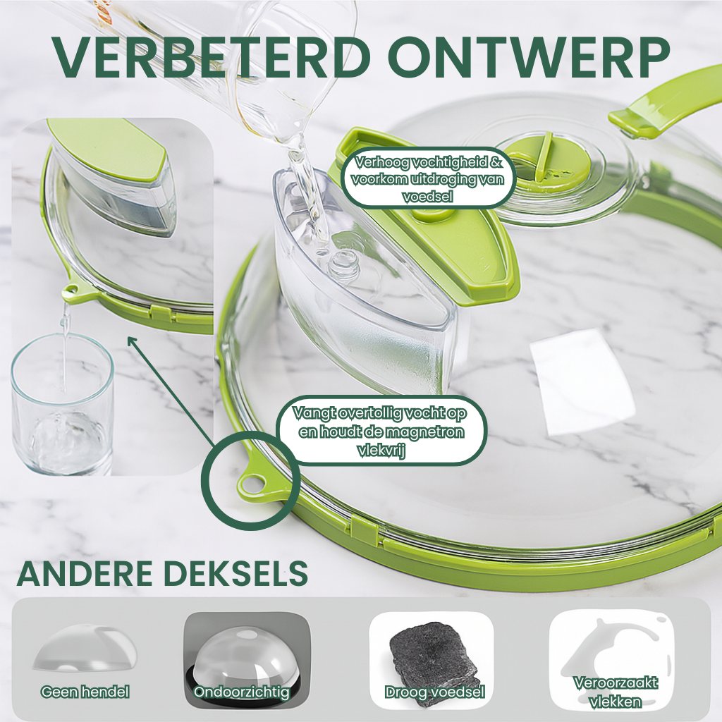 Frondo CleanWave™ HydraShield Magnetrondeksel 26 cm