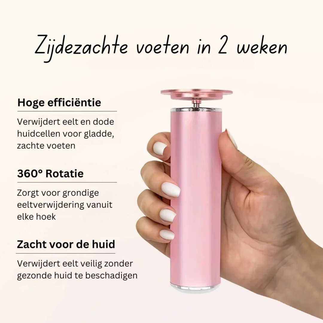 VelvetFeet™ Pro – Elektrische Eeltvijl voor Zachte & Gladde Voeten