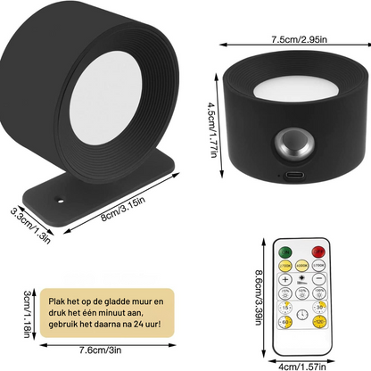 LumiWall™ Pro – Moderne & Energiezuinige Wandlamp