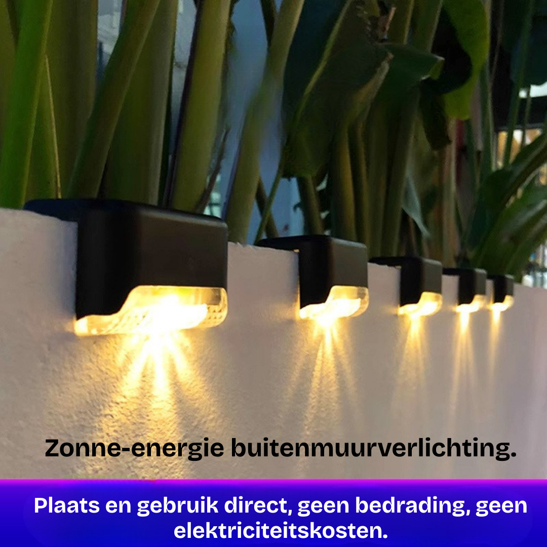 LightEase™ Solar – Zelfklevende LED Tuinverlichting