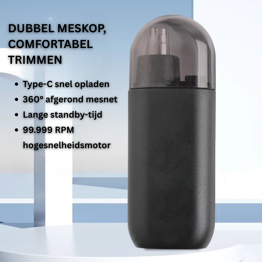 TrimNose™ Pro – Veilige & Pijnloze Neus- en Oortrimmer