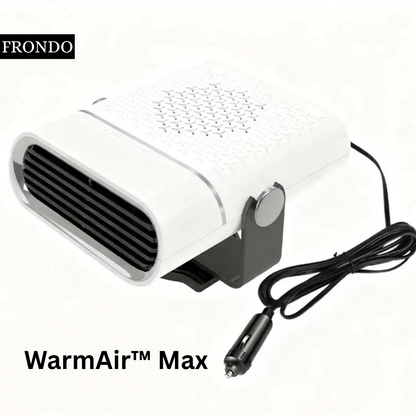 WarmAir™ Max – 2-in-1 Heater & Fan voor Comfortabel Autorijden