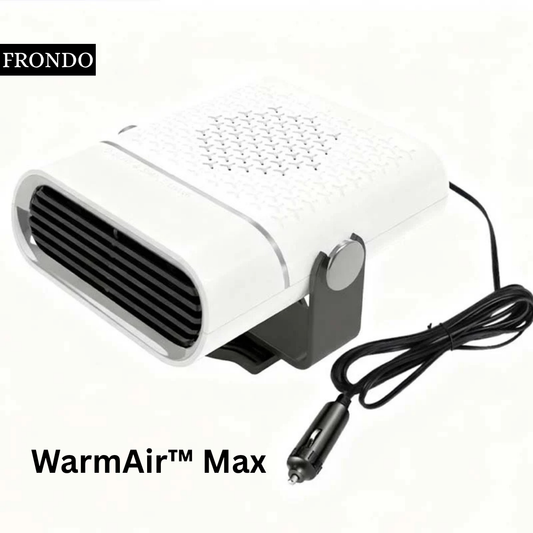 WarmAir™ Max – 2-in-1 Heater & Fan voor Comfortabel Autorijden