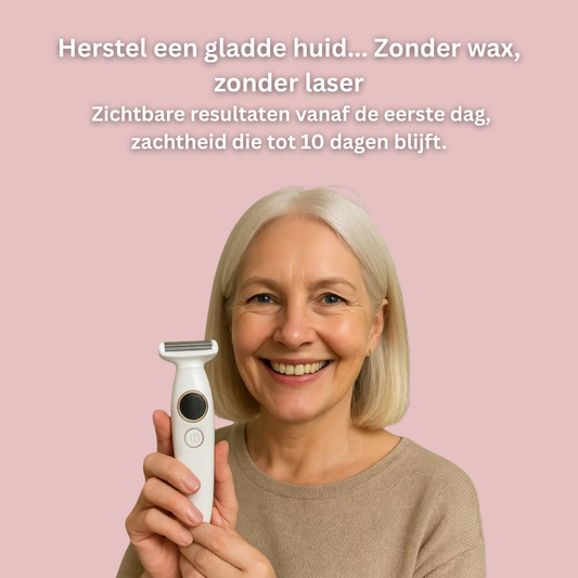 SilkGroom™ 5-in-1 – Pijnloos Scheerapparaat voor Zijdezachte Huid