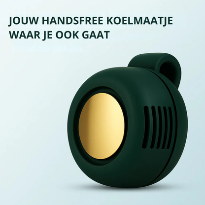 BreezeClip™ Pro – Stille & Draagbare Mini Ventilator met Klem