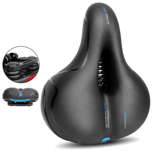 RideComfort™ Max – Schokabsorberend & Zacht Universeel Zadel