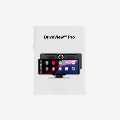 DriveView™ Pro – Draadloze CarPlay & Android Auto Tablet