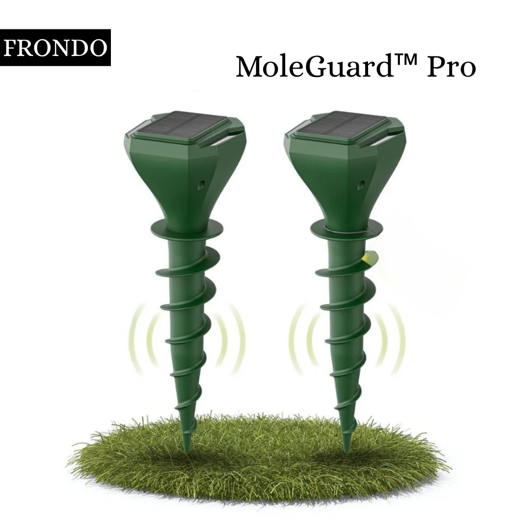 MoleGuard™ Pro – Zonne-energie Anti-Mollen Apparaat met Trillingen