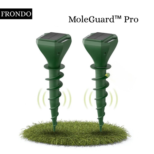MoleGuard™ Pro – Zonne-energie Anti-Mollen Apparaat met Trillingen