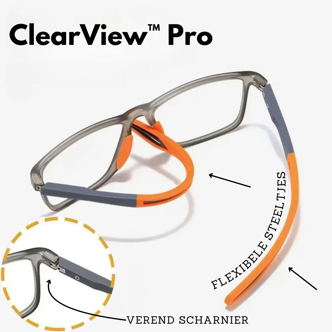 ClearView™ Pro – Multifocale Leesbril met HD-Lenzen