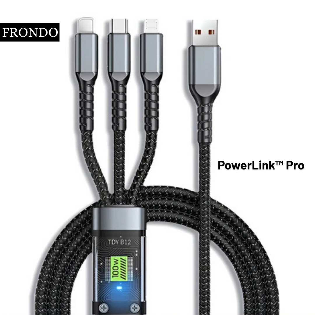 PowerLink™ Pro – Snellaad & Duurzame Oplaadkabel