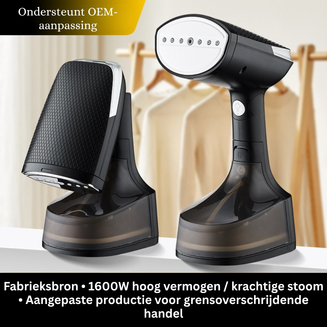 SteamEase™ Pro – Krachtige Kledingstomer voor Kreukvrije Outfits
