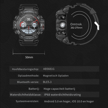 TitanWatch™ Pro – Indestructible Smartwatch