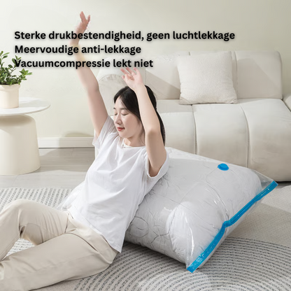 PackEase™ Pro – Vacuüm Opbergzakken met Elektrische USB Pomp (9-delig)