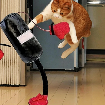 PawPunch™ Pro – Interactieve Mini Bokszak voor Katten