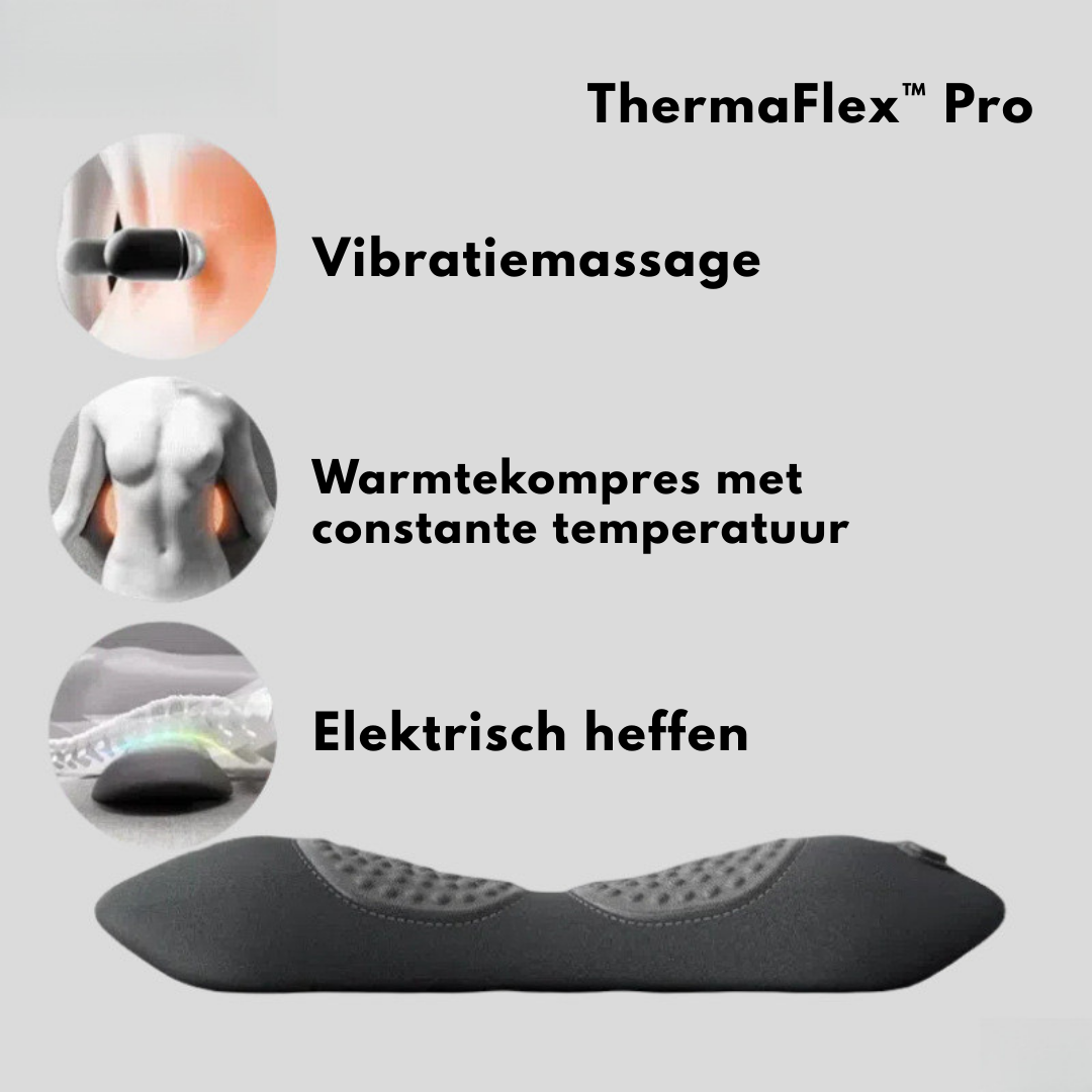 ThermaFlex™ Pro – 3-in-1 Rugmassage & Spierontspanner