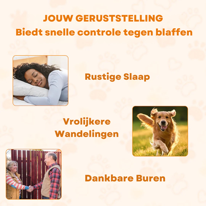 BarkEase™ Lite – Veilig Anti-Blaf Systeem zonder Schokken