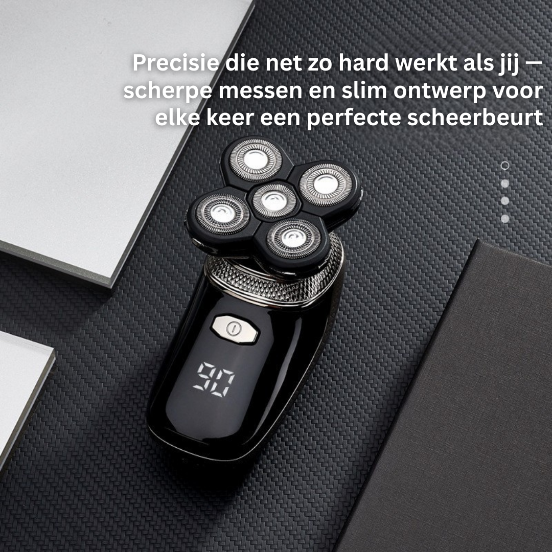 SmoothDome™ Pro – 5D Hoofd- & Gezichtsscheerapparaat